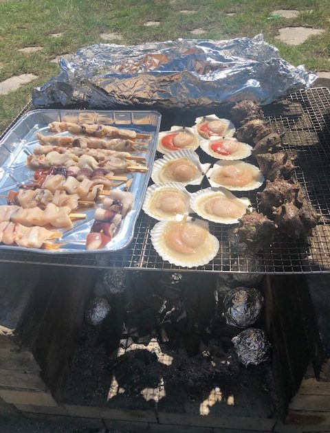 会社イベントbbqしました 東京アプリケーションシステム